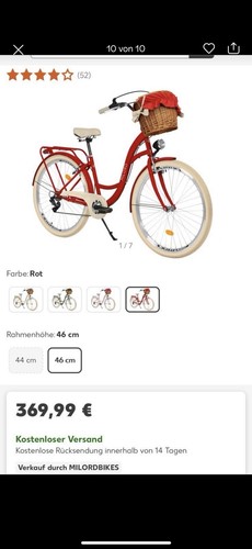 Milord komfort damenfahrrad - milord,